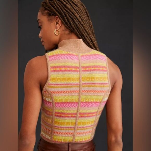 NWT Anthropologie Cashmere sweater tank size M
Retail $158
100% cashmere - Picture 2 of 9